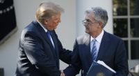 Donald Trump und Jerome Powell im Jahr 2017.