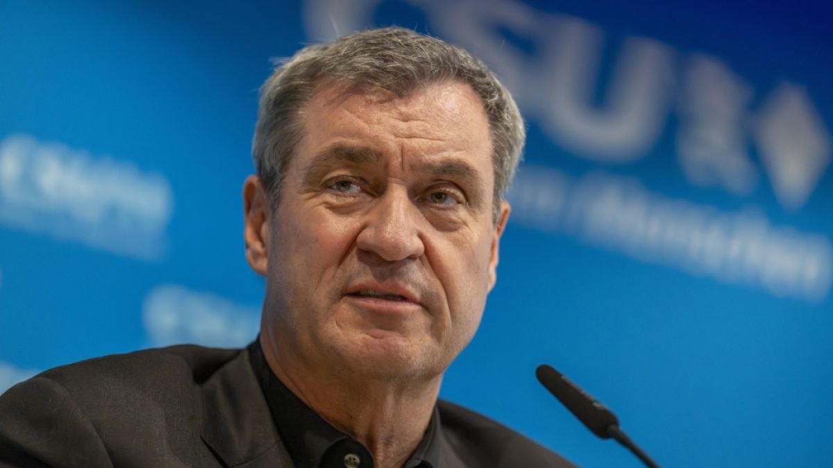 F&uuml;r seine Ausf&uuml;hrungen &uuml;ber seinen christlichen Glauben muss CSU-Chef Markus S&ouml;der heftige Kritik einstecken. (Foto)