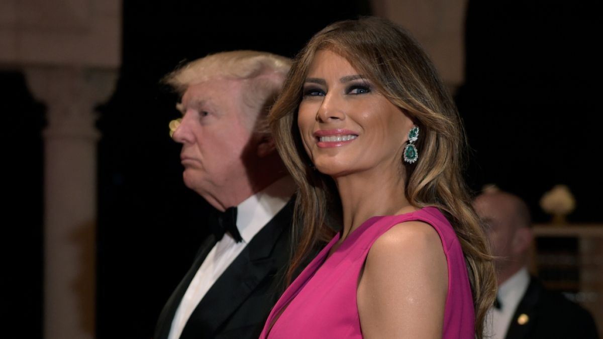 &Uuml;ber das Kennenlernen von Donald Trump und Ehegattin Melania wird viel spekuliert. (Foto)