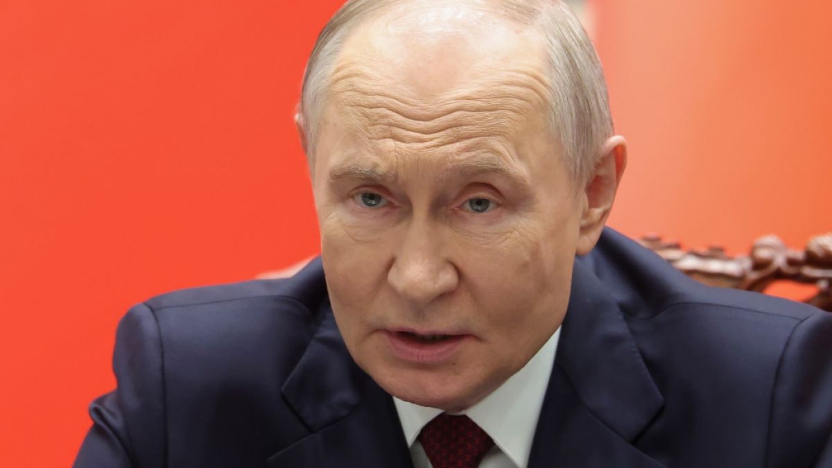Wladimir Putin platzte bei einer Pressekonferenz der Kragen. (Foto)