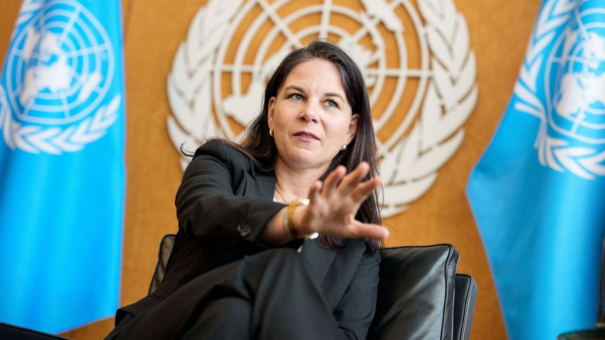 Annalena Baerbock spricht Klartext: Ohne die UN geht es nicht. (Foto)