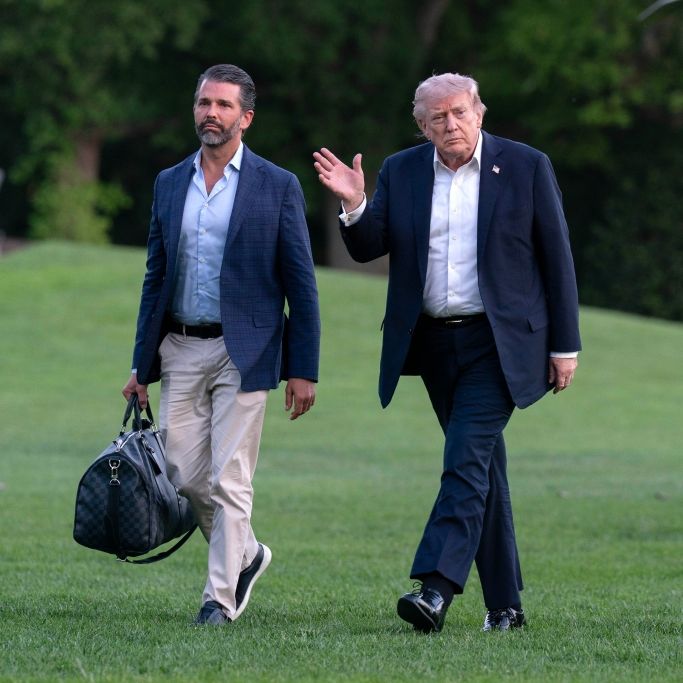 Donald-Trump-Sohn empört mit kitschigem Liebesschwur