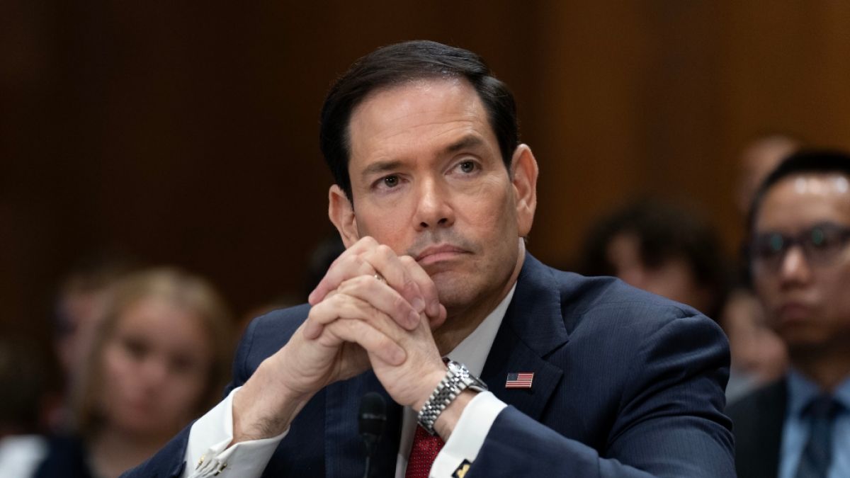 US-Au&szlig;enminister Marco Rubio musste sich im Kongress zu Donald Trumps Nickerchen &auml;u&szlig;ern. (Foto)