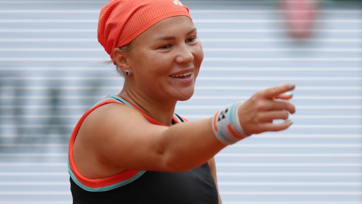 Tennis, Frauen, Grand Slam, French Open, Viertelfinale, Sabalenka (Belarus) - Schnaider (Russland): Diana Schnaider reagiert, am 03.06.2026. (Symbolbild) (Foto)