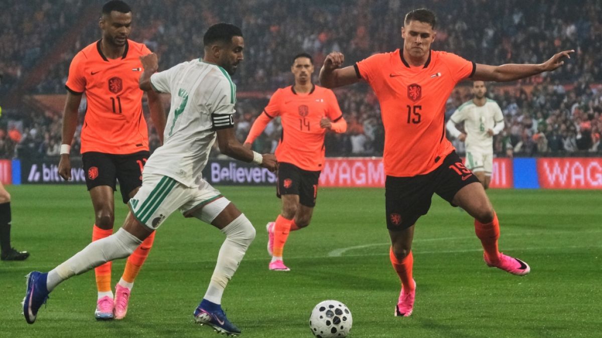 Die Niederlande haben ihr WM-Testspiel gegen Algerien verloren. (Foto)