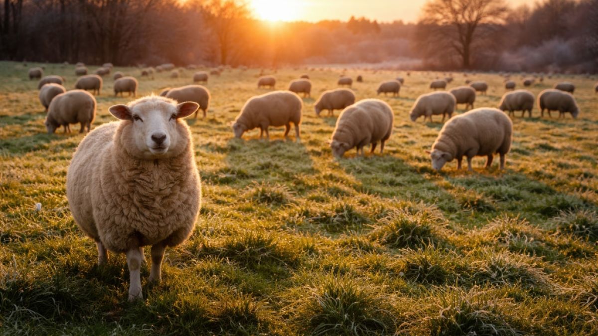 Mit hoher Wahrscheinlichkeit schl&auml;gt Mitte Juni die sogenannte Schafsk&auml;lte zu. (Foto)