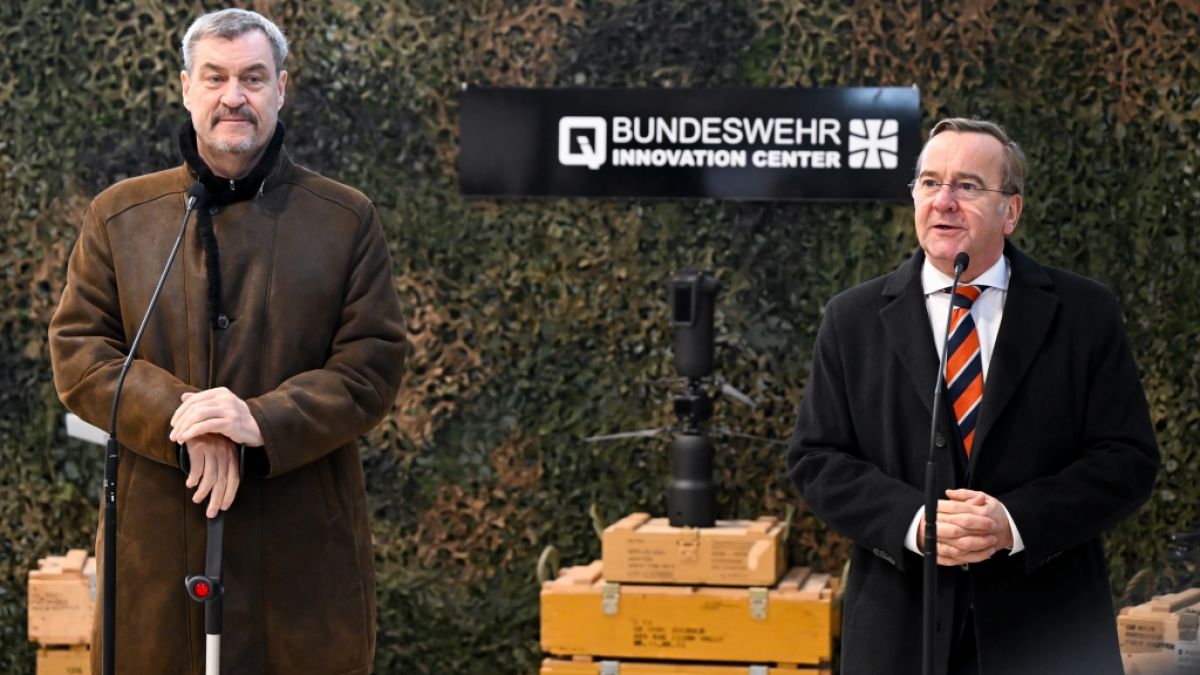 Markus S&ouml;der (CSU) soll wegen neuer Bundeswehr-Pl&auml;ne gegen Boris Pistorius (SPD) wettern. (Foto)