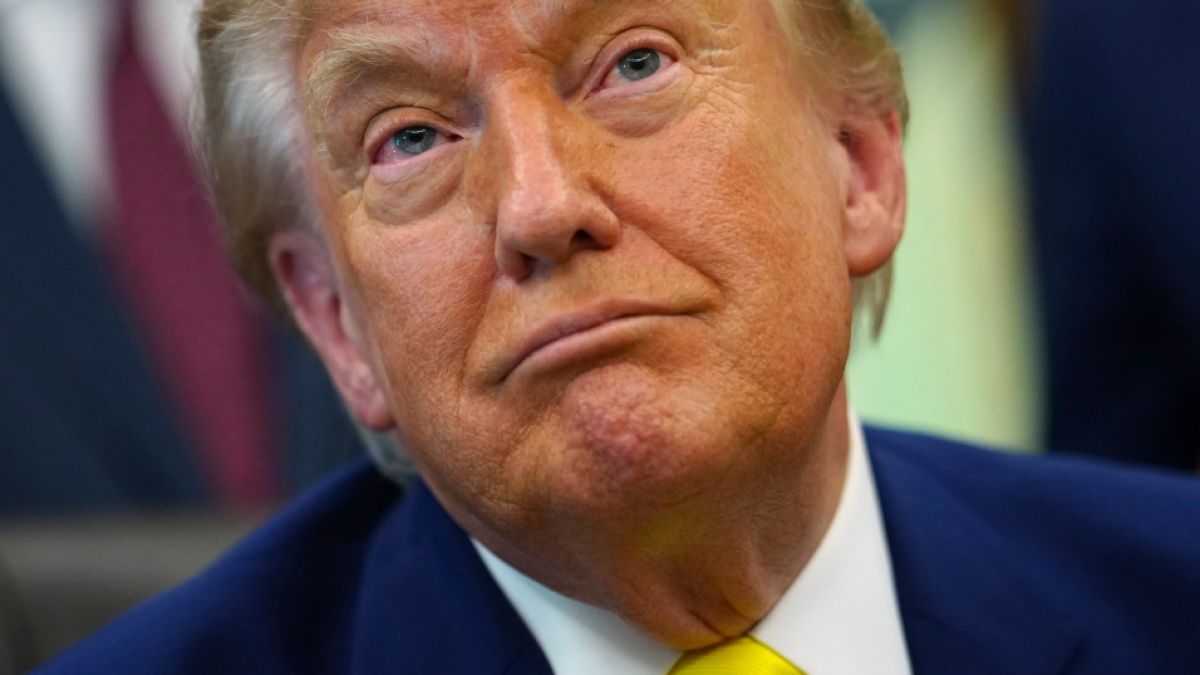 Donald Trump nahm bisher ein Prostata-Medikament. (Foto)