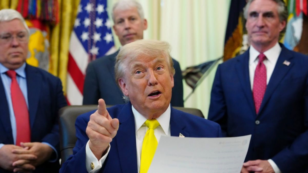Donald Trump k&uuml;ndigte ein weiteres Bauprojekt in Washington D.C. an. (Foto)