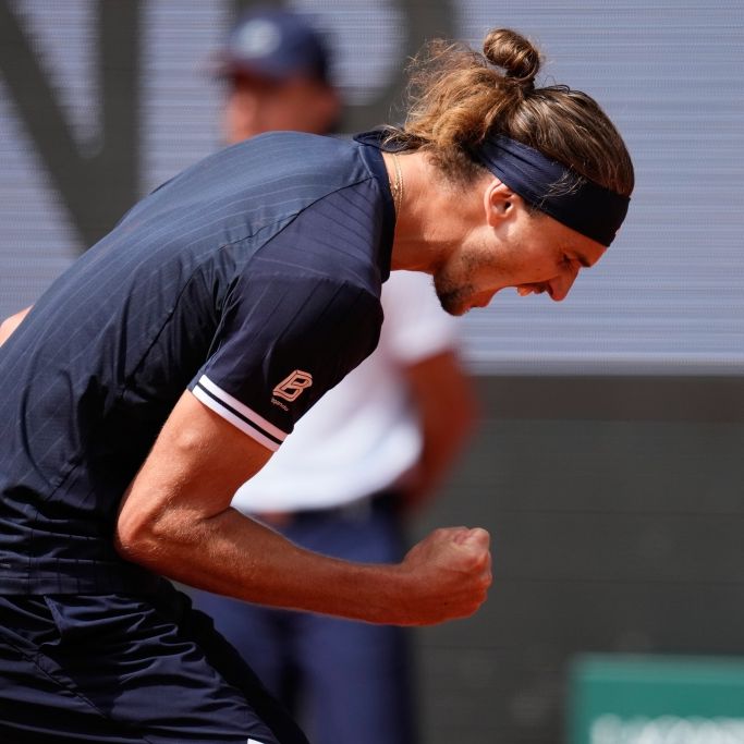 Alexander Zverev hat den Einzug in das Finale der French Open geschafft.