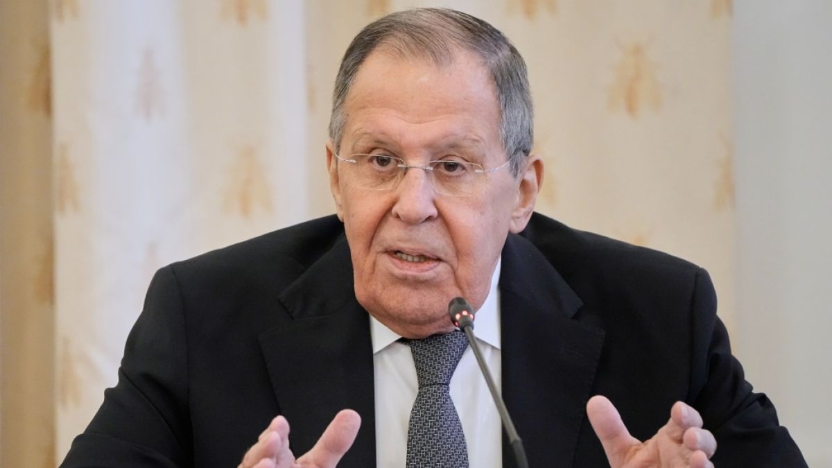 Sergej Lawrow wirft der US-Regierung vor, die getroffenen Bedingungen zur Beendigung des Ukraine-Kriegs nicht eingehalten zu haben. (Foto)