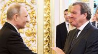 Wladimir Putin und Gerhard Schröder
