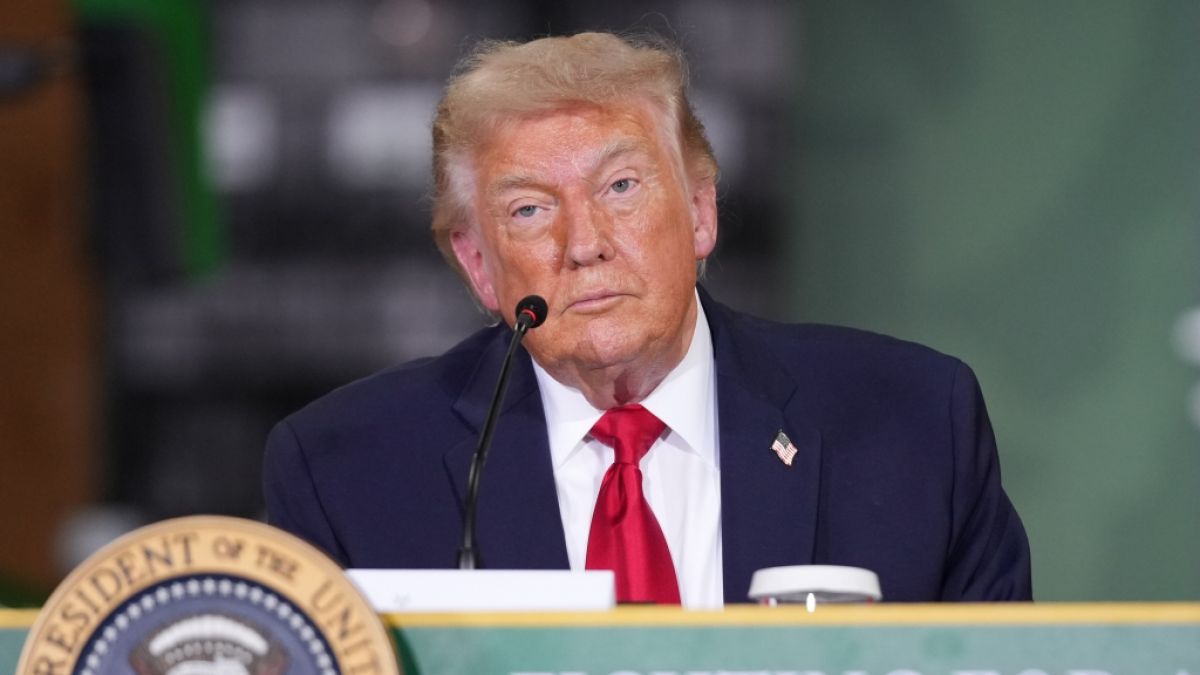 Ist Donald Trump erneut eingepennt? (Foto)