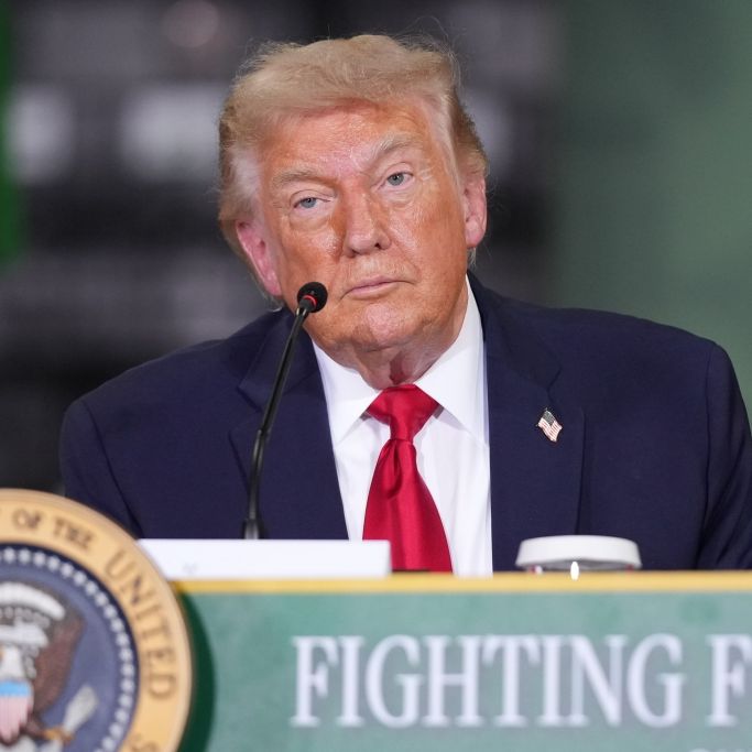 Ist Donald Trump erneut eingepennt?