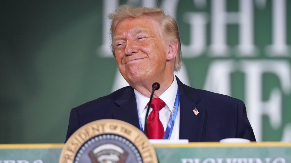 Donald Trump gab dem Wetter die Schuld f&uuml;r den Wutanfall w&auml;hrend eines NBC-Interviews. (Foto)