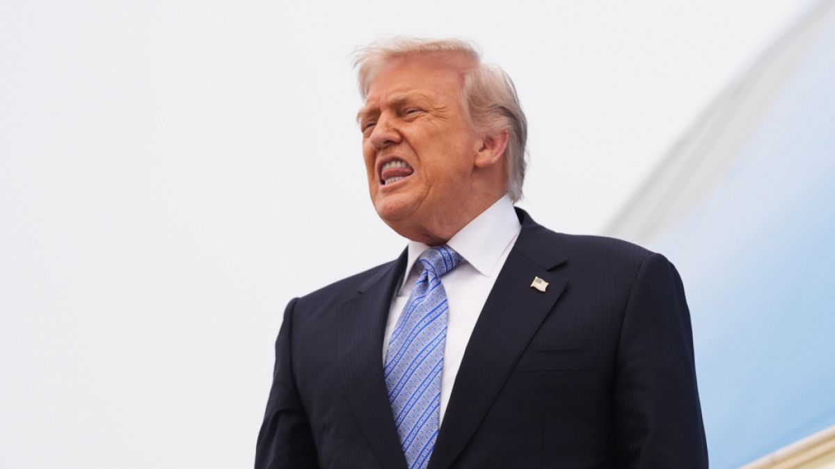 Donald Trump platzte w&auml;hrend eines TV-Interviews vor laufender Kamera der Kragen - in den USA macht sich Fassungslosigkeit wegen der emotionalen Instabilit&auml;t des US-Pr&auml;sidenten breit. (Foto)