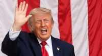 Donald Trump konnte spätabends wieder nicht an sich halten.