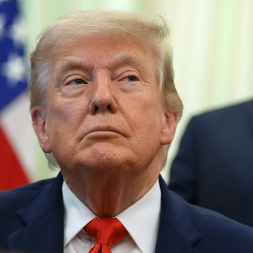 Donald Trump erlebt bei einem 