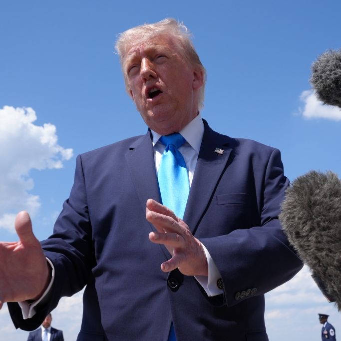 Donald Trump reagierte nach einem weiteren israelischen Angriff auf den Libanon wütend.