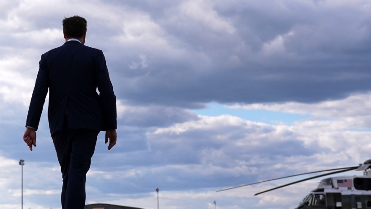 J.D. Vance bringt sich angeblich als Trump-Nachfolger in Stellung. (Foto)