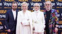 Anlässlich der Premiere zur ABBA-Show 
