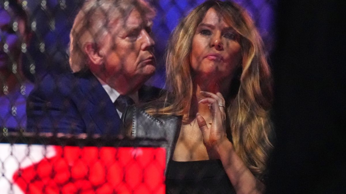Ein KI-generiertes Video von Donald und Melania Trump sorgt f&uuml;r Kontroverse in sozialen Netzwerken. (Foto)