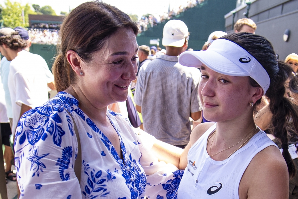 Eva Lys privat: Sie stehen der deutschen Tennis-Hoffnung zur Seite ...