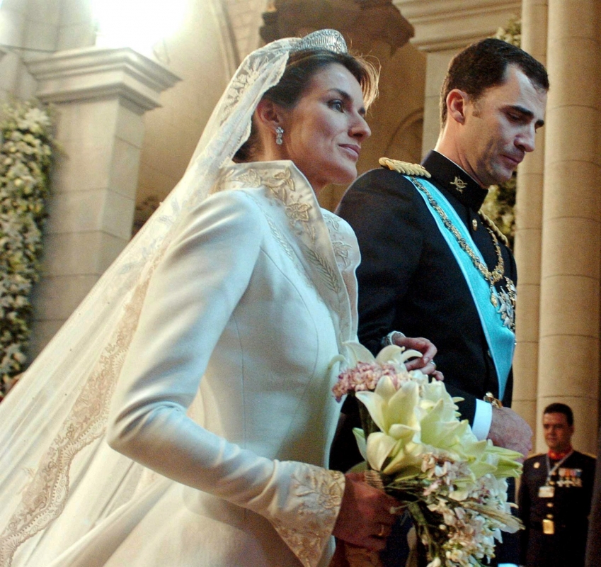 Spanien brautkleid letizia Letizia Hochzeitskleid