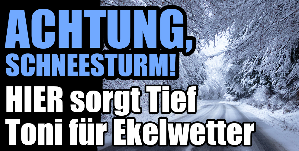 Wetter im Dezember 2019: Achtung, Schneesturm! HIER warnt der Wetterdienst vor Unwetter (Foto)