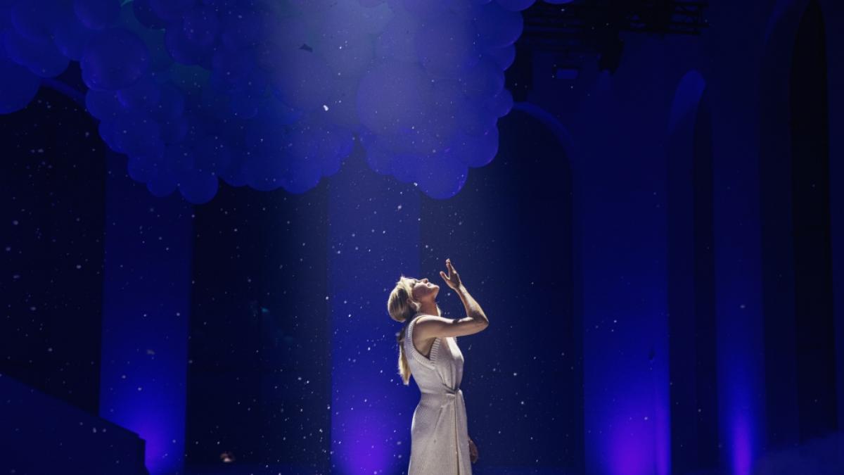 Helene Fischer wurde bei "Luftballon" ganz emotional. (Foto)