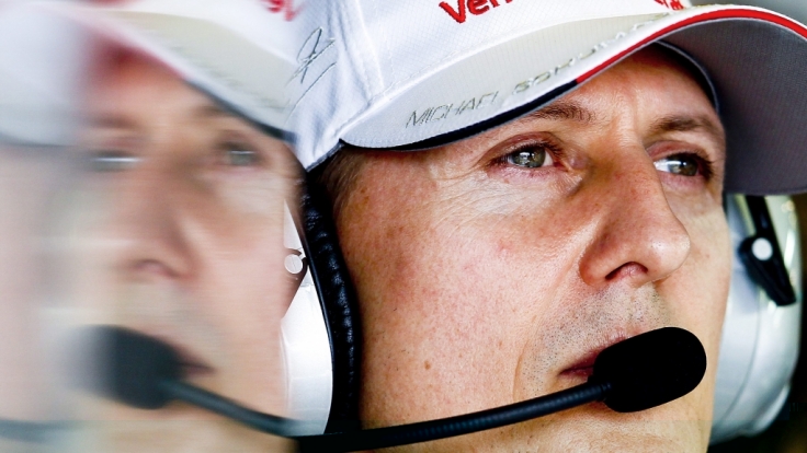 Michael Schumacher fuhr 2004 seinen siebten Formel-1-Weltmeistertitel ein - 15 Jahre später sorgte sein Sohn Mick Schumacher für einen Gänsehautmoment, der Erinnerungen wachrief.