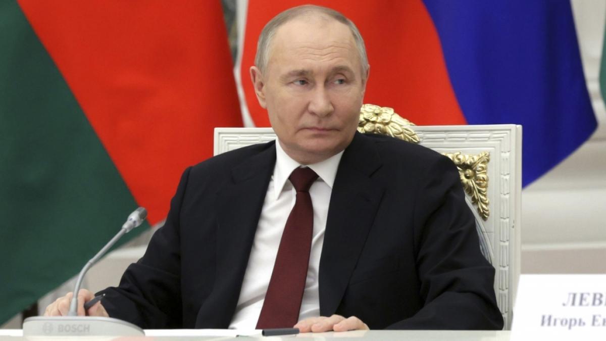 Wladimir Putins neugefasste Atomdoktrin lie&szlig; die treuen Propaganda-Hetzer des Kreml-Chefs ausgelassen jubeln. (Foto)