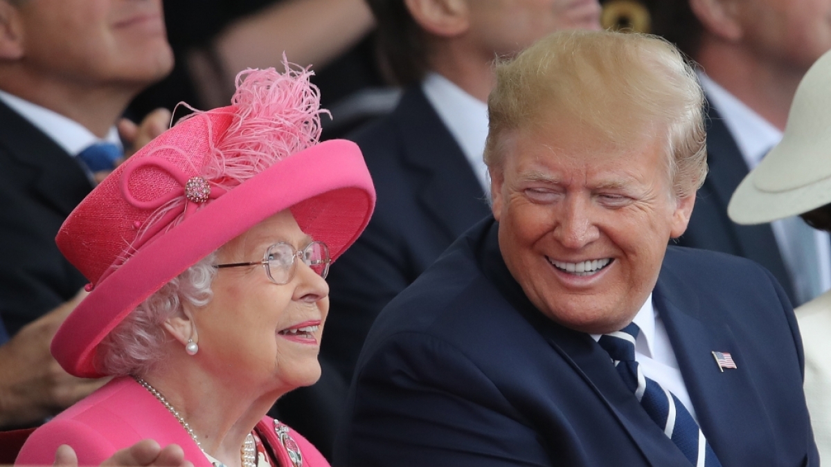 Donald Trump gilt als gro&szlig;er Bewunderer von Queen Elizabeth II. (Foto)