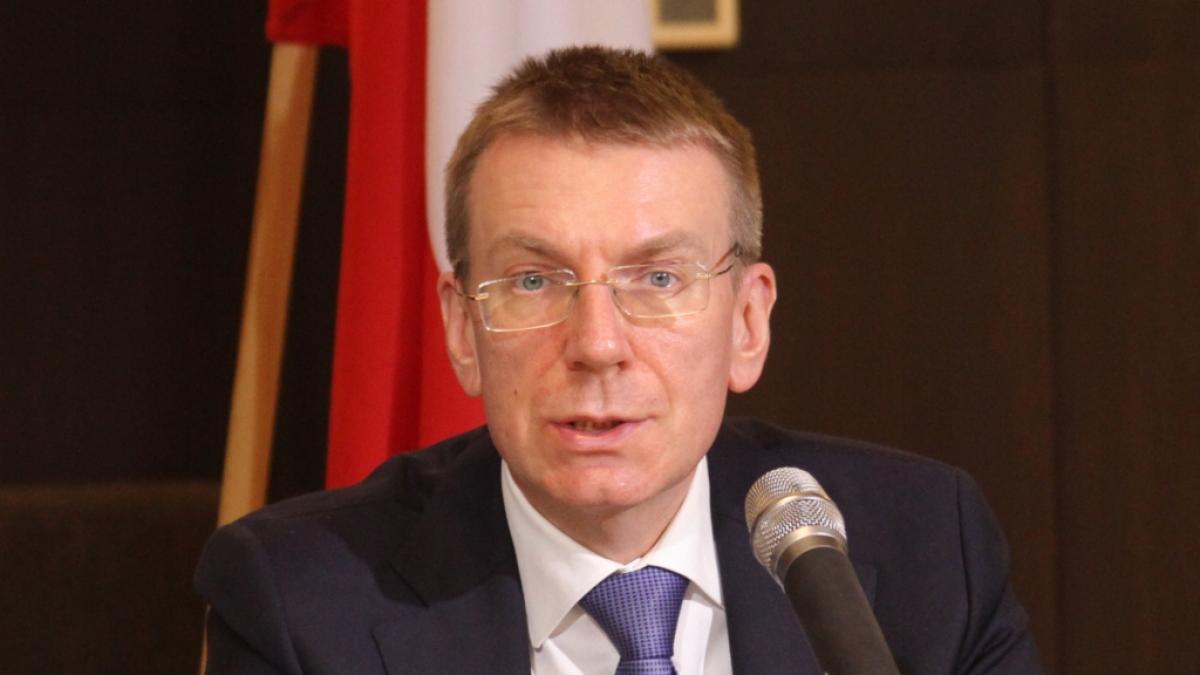 Lettland-Pr&auml;sident Edgars Rinkēvičs warnt vor einem Putin-Angriff. (Foto)
