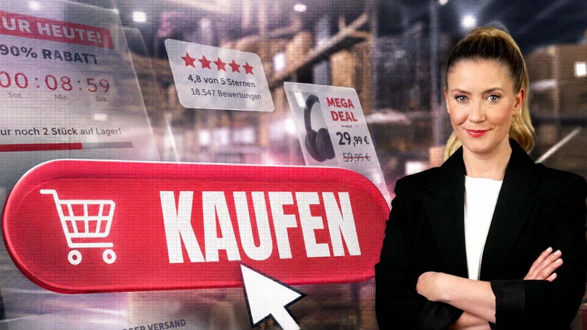Die Tricks der Onlineh&auml;ndler - mit Pia Osterhaus bei ZDF (Foto)
