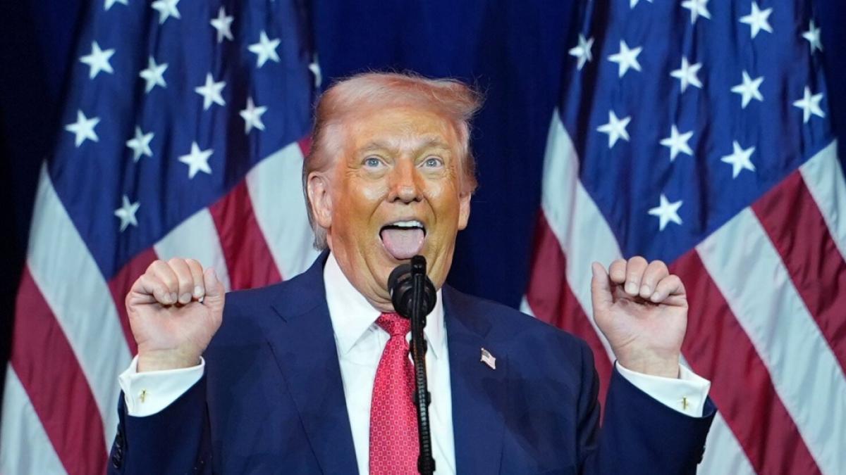Donald Trump wird sein gr&ouml;&szlig;tes Problem nicht los. (Foto)