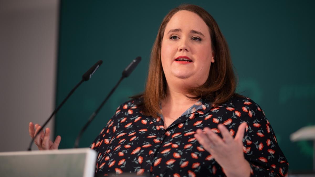 Gr&uuml;nen-Politikerin Ricarda Lang wurde in einem Interview zu den Protesten der Landwirte jetzt hart rangenommen. (Foto)