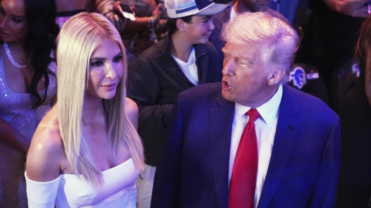 Ivanka Trump zusammen mit ihrem Vater Donald Trump. (Foto)