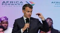 Frankreichs Präsident Emmanuel Macron während des Gipfeltreffens 