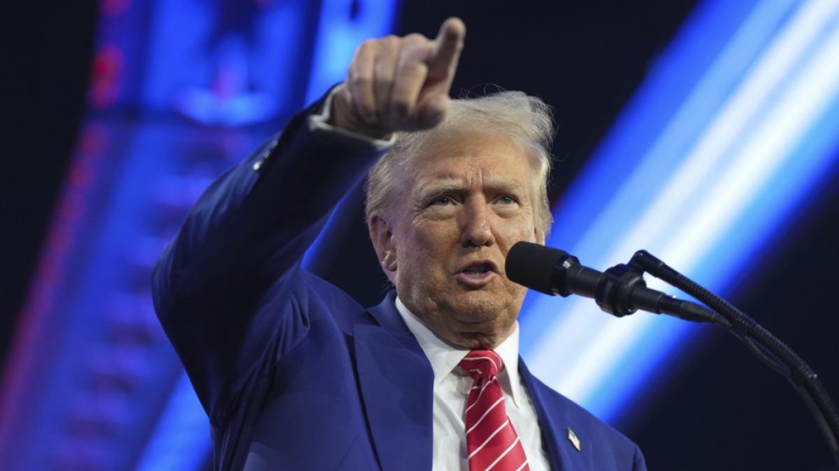 Donald Trump wurde f&uuml;r seine Gr&ouml;nland-Fantasien verspottet. (Foto)