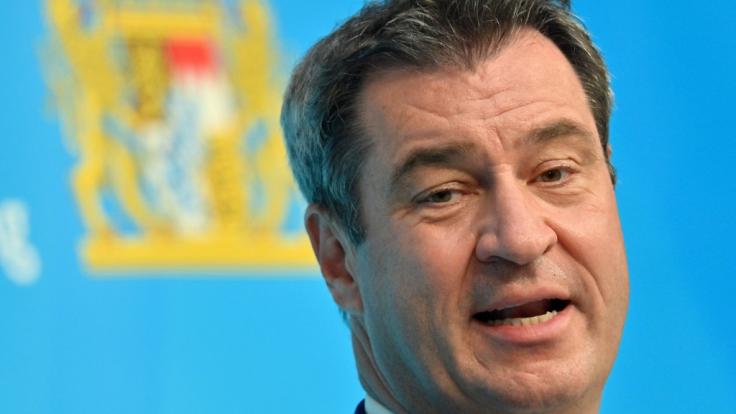 Markus Söder kündigt Testzentren an Grenzen und Autobahnen an.