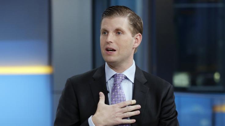 Eric Trump sieht seinen Vater 2024 zurück im Weißen Haus.