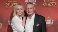 Harry Schulz, TV-Imbisstester, und seine Freundin Melanie Vogt Mitte November bei der Palazzo-Show 