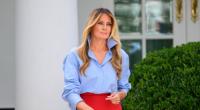 Melania Trump markierte ihr Revier.