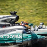 Von #KeepFightingMichael ist auf dem W08 nichts zu sehen.
