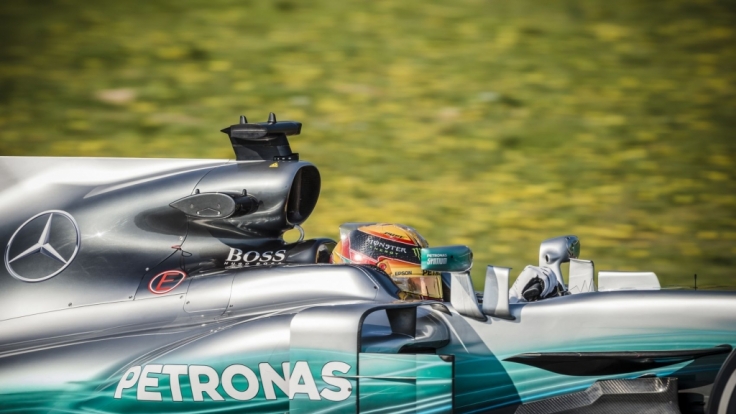 Von #KeepFightingMichael ist auf dem W08 nichts zu sehen.