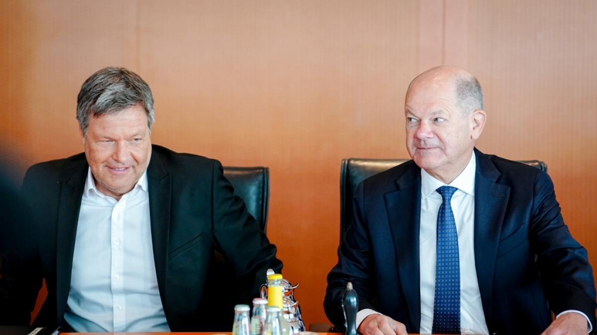 Robert Habeck und Olaf Scholz m&uuml;ssen sich keine Sorgen um ihre finanzielle Sicherheit machen. (Foto)