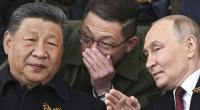 Bei Xi Jinpings (links) neuem Drohnen-Monster dürfte selbst Wladimir Putin staunen.