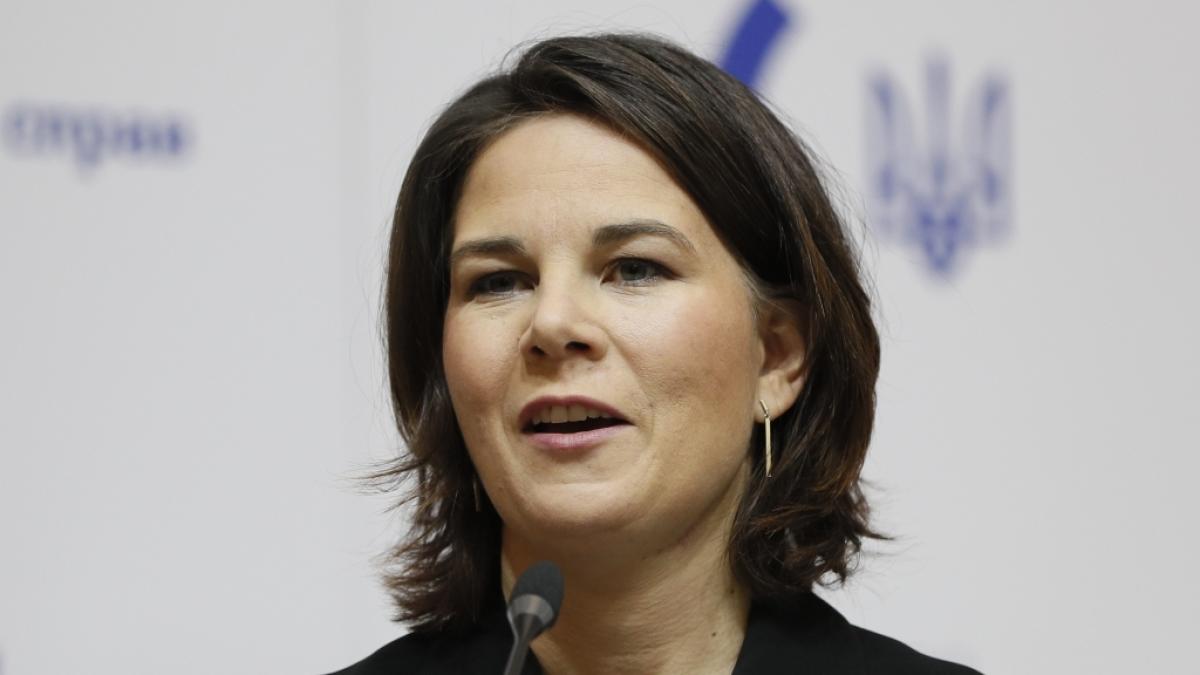 Annalena Baerbock reiste zum zweiten Mal in die Ukraine. (Foto)