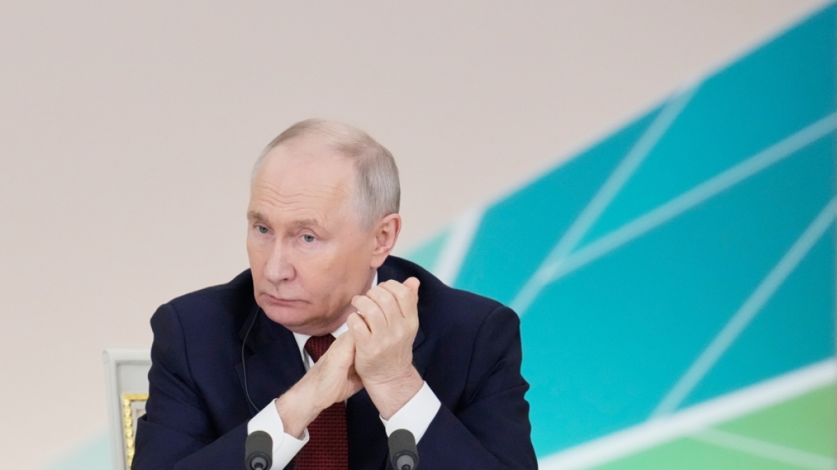 Wladimir Putin hat dem Westen offen mit Krieg gedroht. (Foto)